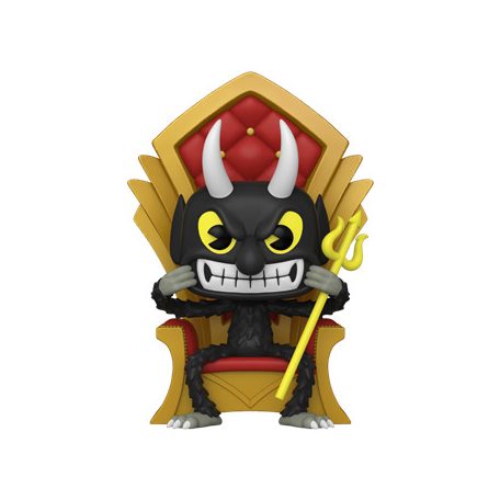 Funko POP! Deluxe Cuphead S3 - Devil in Chair-FK61416