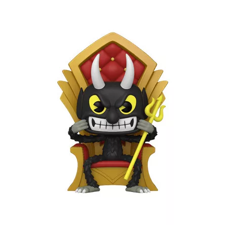 Funko POP! Deluxe Cuphead S3 - Devil in Chair-FK61416