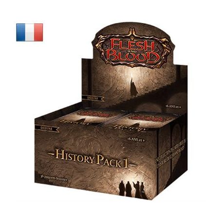 Flesh & Blood TCG - History Pack 1 Black Label (36 Packs) - FR-FAB2106-FR