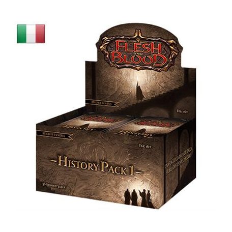 Flesh & Blood TCG - History Pack 1 Black Label (36 Packs) - IT-FAB2106-IT