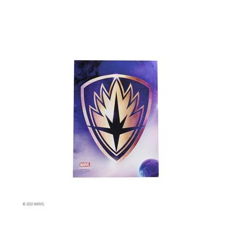 Gamegenic - Marvel Champions FINE ART Sleeves - Guardians of the Galaxy Logo (51 Sleeves)-GGS15022ML