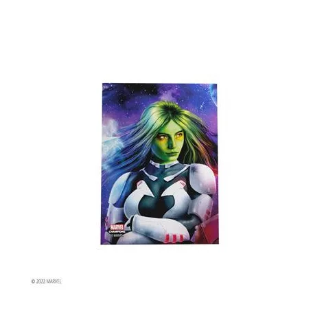 Gamegenic - Marvel Champions FINE ART Sleeves - Gamora (51 Sleeves)-GGS15017ML