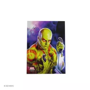 Gamegenic - Marvel Champions FINE ART Sleeves - Drax (51 Sleeves)-GGS15018ML