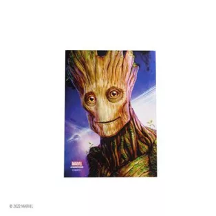 Gamegenic - Marvel Champions FINE ART Sleeves - Groot (51 Sleeves)-GGS15014ML