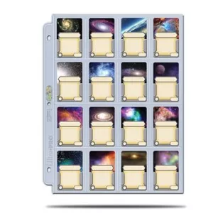 UP - Platinum 16-Pocket Pages Display (100 Pages)-84781