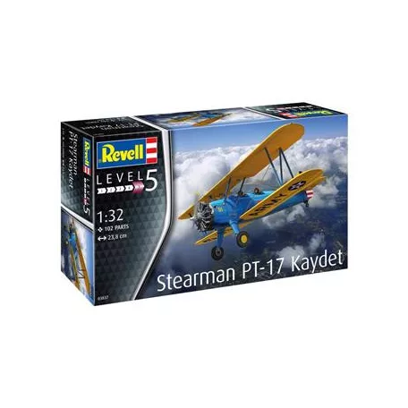 Revell: Stearman PT-17 Kaydet - 1:32-03837