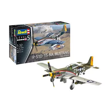 Revell: P-51D-15-NA MUSTANG late version - 1:32-03838