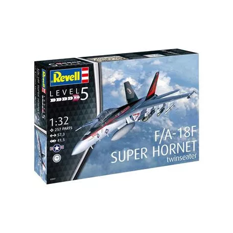 Revell: F/A-18F Super Hornet twinseater - 1:32-03847