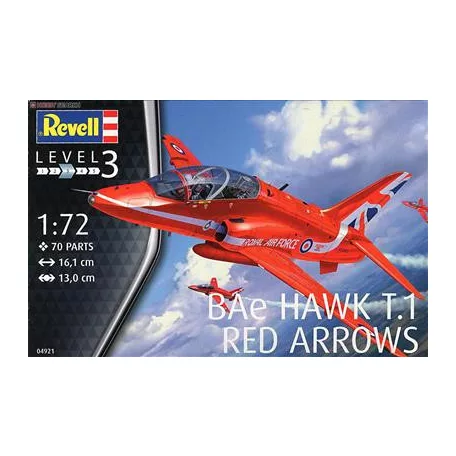 Revell: BAe HAWK T.1 RED ARROWS - 1:72-04921