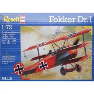 Revell: Fokker DR. 1 Triplane - 1:72-04116
