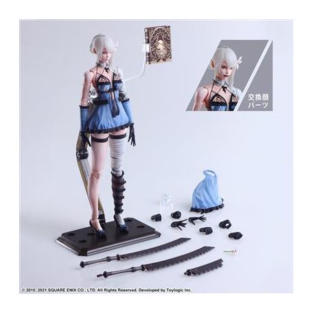 NieR Replicant ver.1.22474487139... Play Arts Kai Action Figure Kainé-XNIPAZZZ01