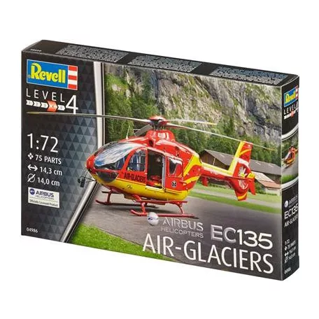 Revell: Airbus Helicopters EC135 AIR-GLACIERS - 1:72-04986