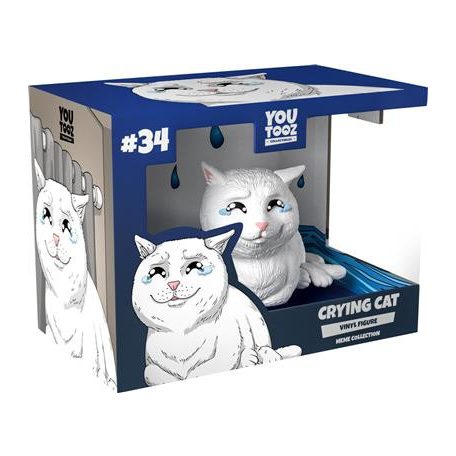 Youtooz: Meme - Crying Cat Vinyl Figure-CRYINGCAT