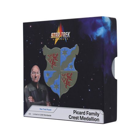 Star Trek Picard Family Crest Limited Edition Medallion-THG-TREK01