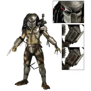 Predator - 1/4th Scale Figure - Jungle Hunter Predator with LED Lights-NE51527-01