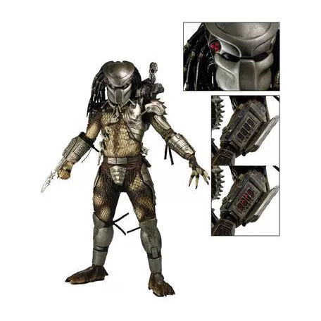 Predator - 1/4th Scale Figure - Jungle Hunter Predator with LED Lights-NE51527-01