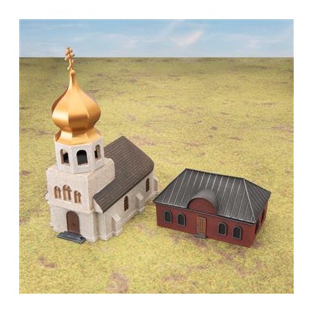 Flames Of War: Eastern Front: Soviet Buildings - EN-FW257-BB03