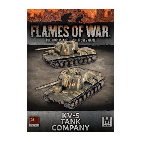 Flames Of War: Eastern Front KV-5 Tank Company (x2) - EN-SBX83