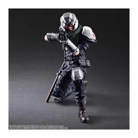 Final Fantasy VII Remake Play Arts Kai Action Figure - Shinra Security Officer-XFF07ZZ275