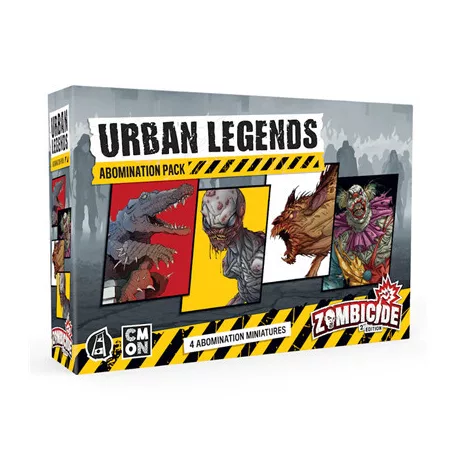 Zombicide: Urban Legends Abominations Pack - EN-CMNZCD004