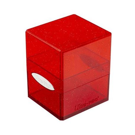 UP - Satin Cube - Glitter Red-16009