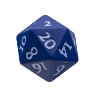 UP - Vivid Heavy Metal Dice: Blue-15936