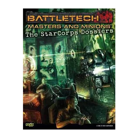 Battletech Masters & Minions Starcorps Dossiers - EN-CAT-35240