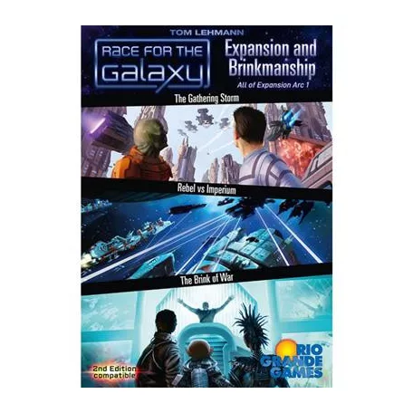 Race for the Galaxy: Expansion and Brinkmanship - The Combined 1st Arc Expansion - EN-RIO567