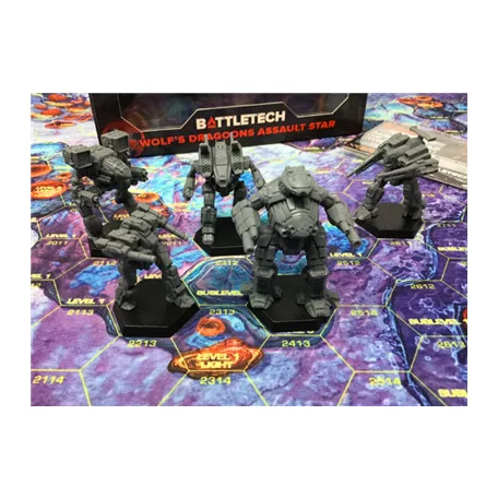 Battletech ForcePack Wolf's Dragoons Assault Star - EN-CAT-35741