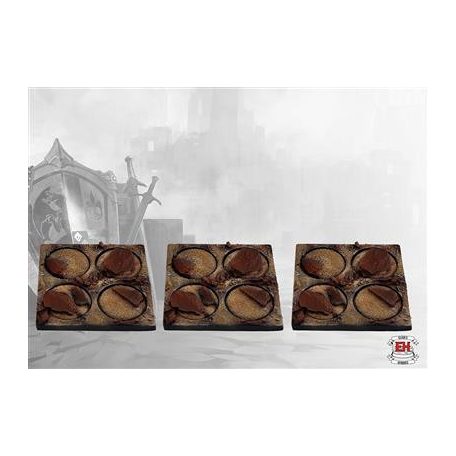 Conquest Elrik's: Slate Bases - Infantry - EN-PBW8507