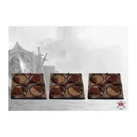 Conquest Elrik's: Slate Bases - Infantry - EN-PBW8507