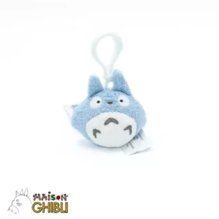 My Neighbor Totoro - Backpack Clip Plush (6 cm) - Blue Totoro-S-3529