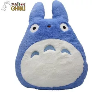 My Neighbor Totoro - Nakayoshi Cushion (42 cm) - Blue Totoro-S-4212