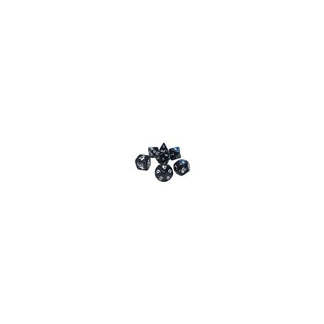 Munchkin Polyhedral Dice (7) Black/White-SJG5545D
