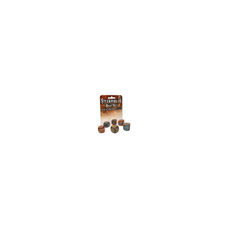 Steampunk d6 Dice Set-SJG5900-06