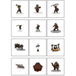 D&D Icons of the Realms: Adventure in a Box - Goblin Camp-96196