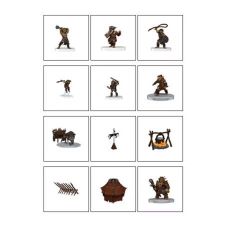 D&D Icons of the Realms: Adventure in a Box - Goblin Camp-96196