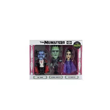 Rob Zombie's Munsters - Retro Big Head Figure 3-Pack-NECA56093