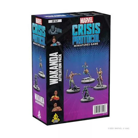Marvel Crisis Protocol - Wakanda Affiliation Pack - EN-CP147