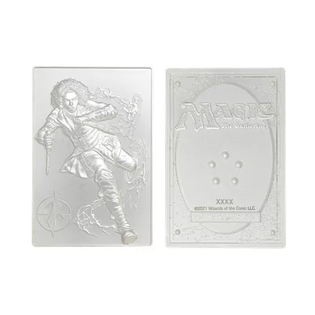 Magic the Gathering Limited Edition .999 Silver Plated Kaya Metal Collectible-HAS-MAG26