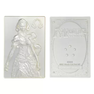 Magic the Gathering Limited Edition .999 Silver Plated Liliana Metal Collectible-HAS-MAG32