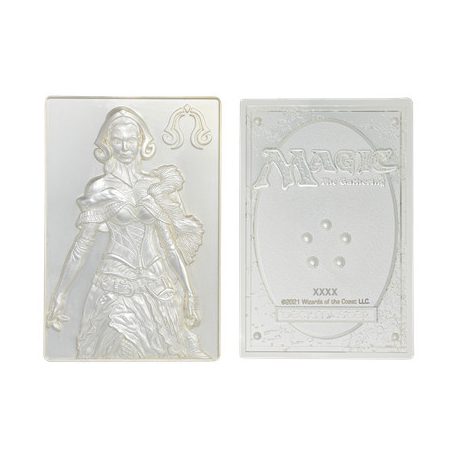 Magic the Gathering Limited Edition .999 Silver Plated Liliana Metal Collectible-HAS-MAG32