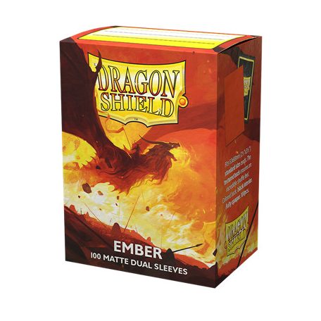 Dragon Shield Dual Matte Sleeves - Ember 'Alaric, Revolution Kindler' (100 Sleeves)-AT-15054