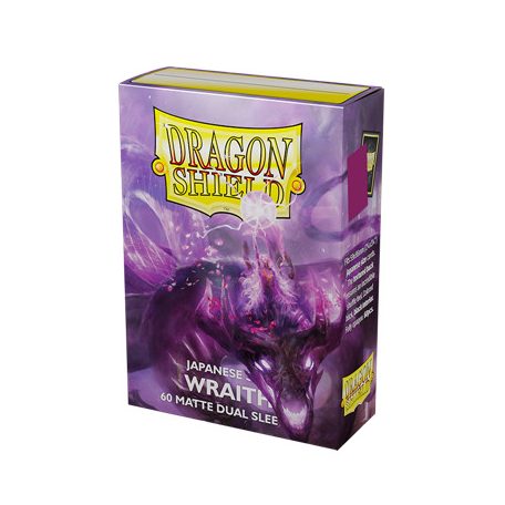 Dragon Shield Japanese size Dual Matte Sleeves - Wraith 'Alaria, Righteous Wraith' (60 Sleeves)-AT-15156