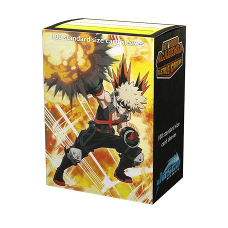 License Standard Size Sleeves - Bakugo Explode (100 Sleeves)-AT-16036