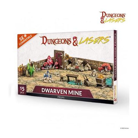 Dungeons & Lasers - Dwarven Mine Props - EN-DNL0035