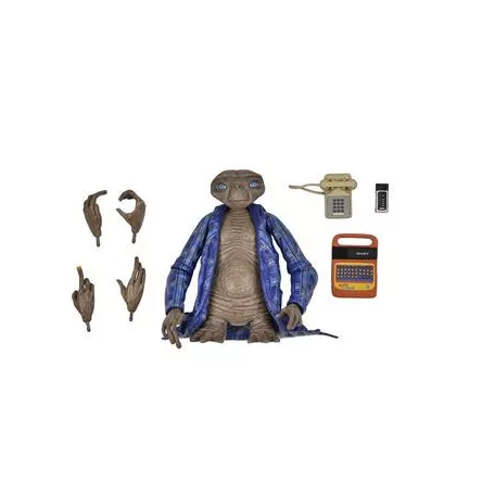 E.T. (40th Anniversary) - 7” Scale Action Figure - Ultimate Telepathic E.T.-NECA55078