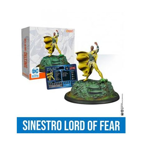 DC Miniature Game: Sinestro: Lord Of Fear - EN-DCUN078