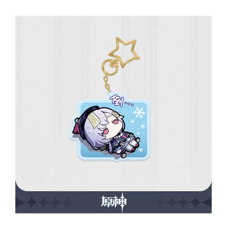 Genshin Impact - Q Version Sticker Series Acryl Keychain: Qiqi-SAK88252