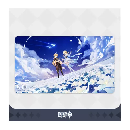 Genshin Impact - Twin Stars on Floral Sea - Mouse Pad - Travelers - 70x40cm-SAK88900